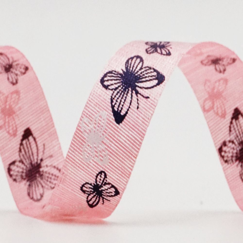 Spring Butterflies Ribbon Holiday Ribbons Wholesale Ribbon
